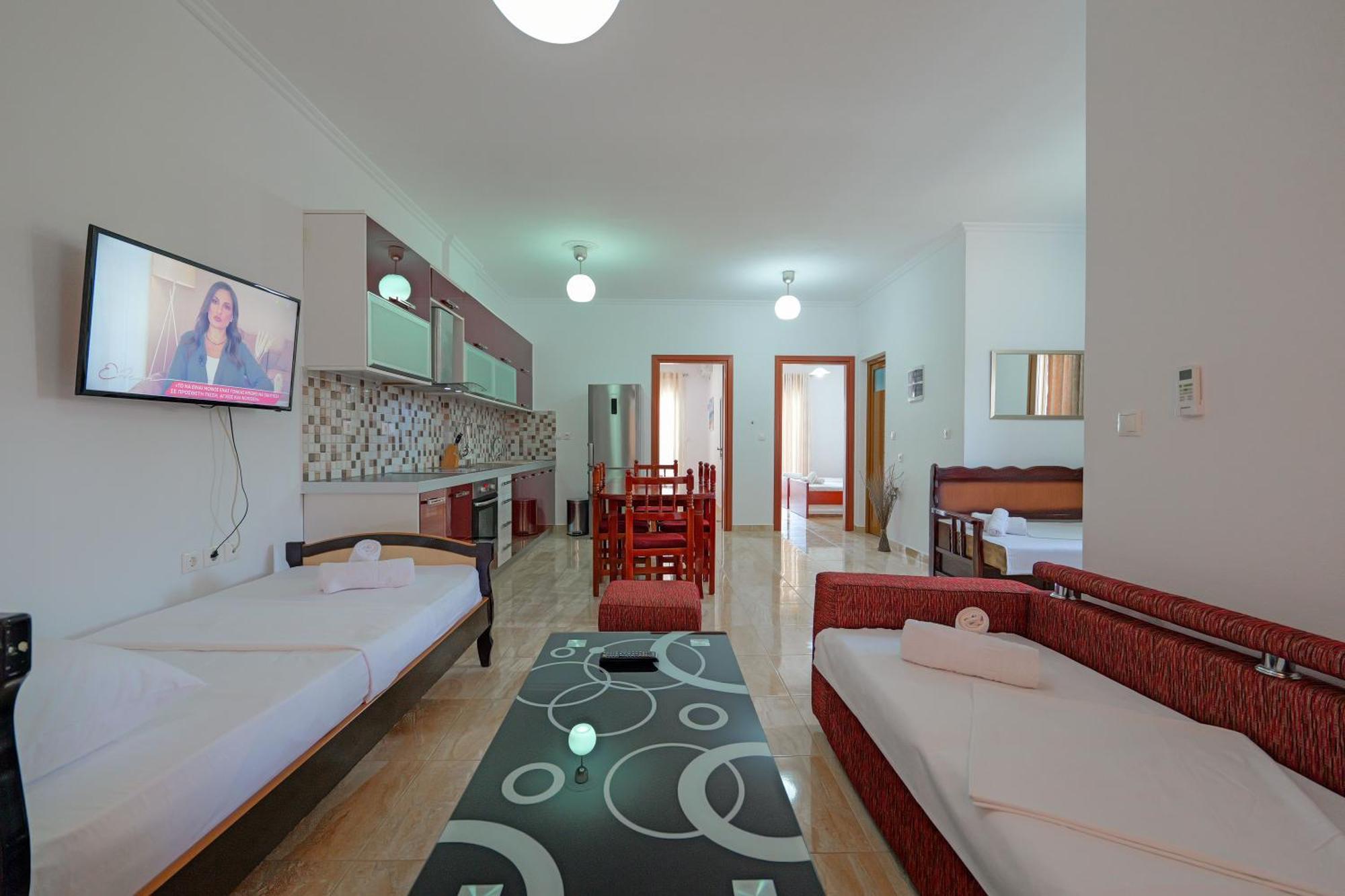 Guesthouse Moonlight Downtown Ksamil Exteriér fotografie